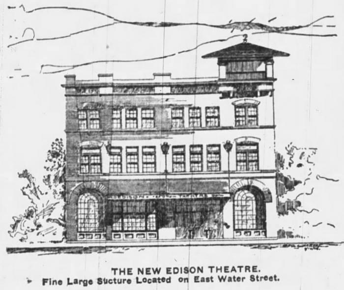 Edison Theatre - RENDERING FROM 1902